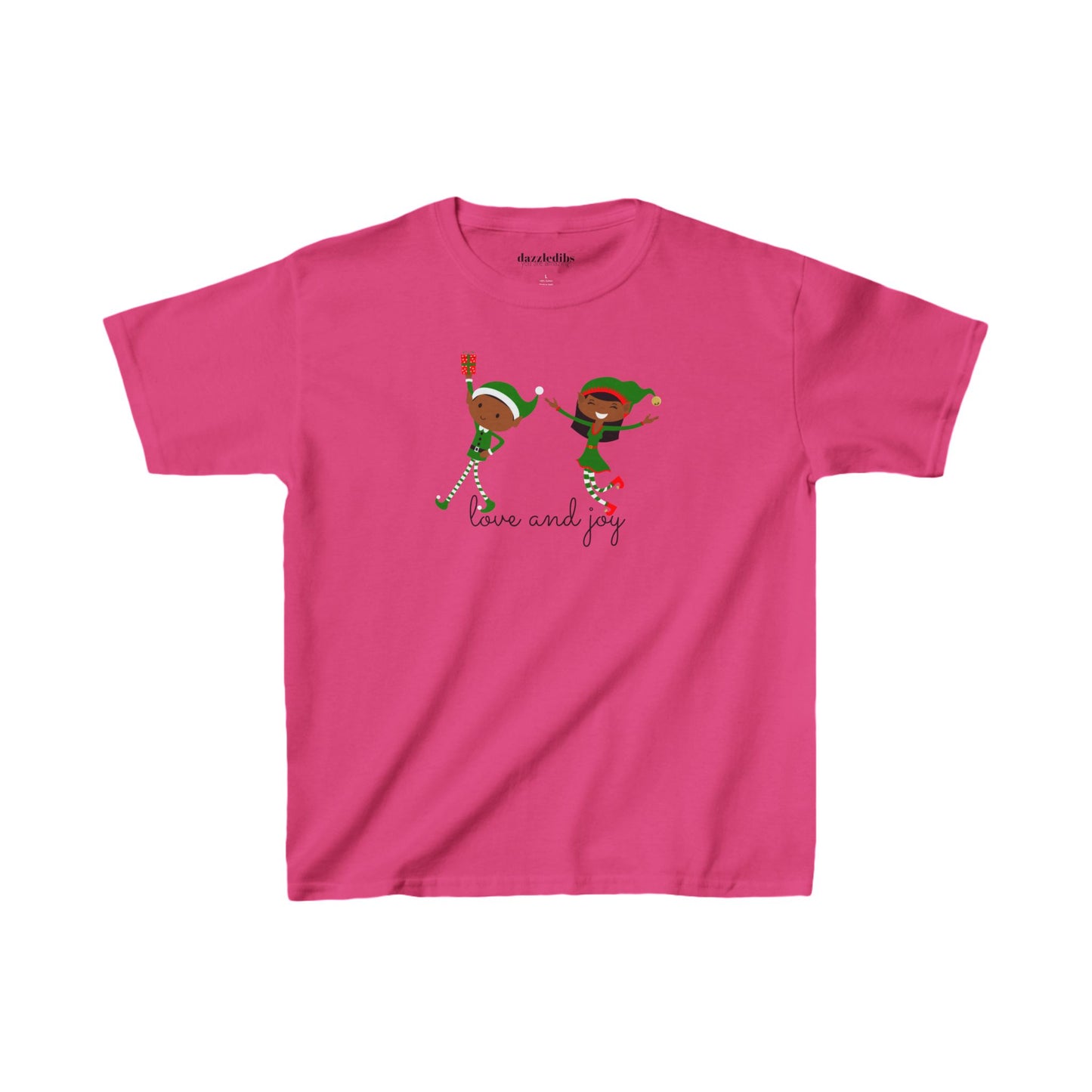 Kids Dancing Elves Tee