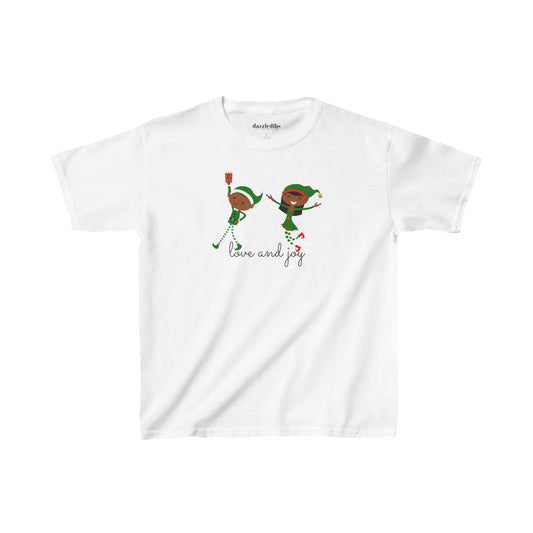 Kids Dancing Elves Tee