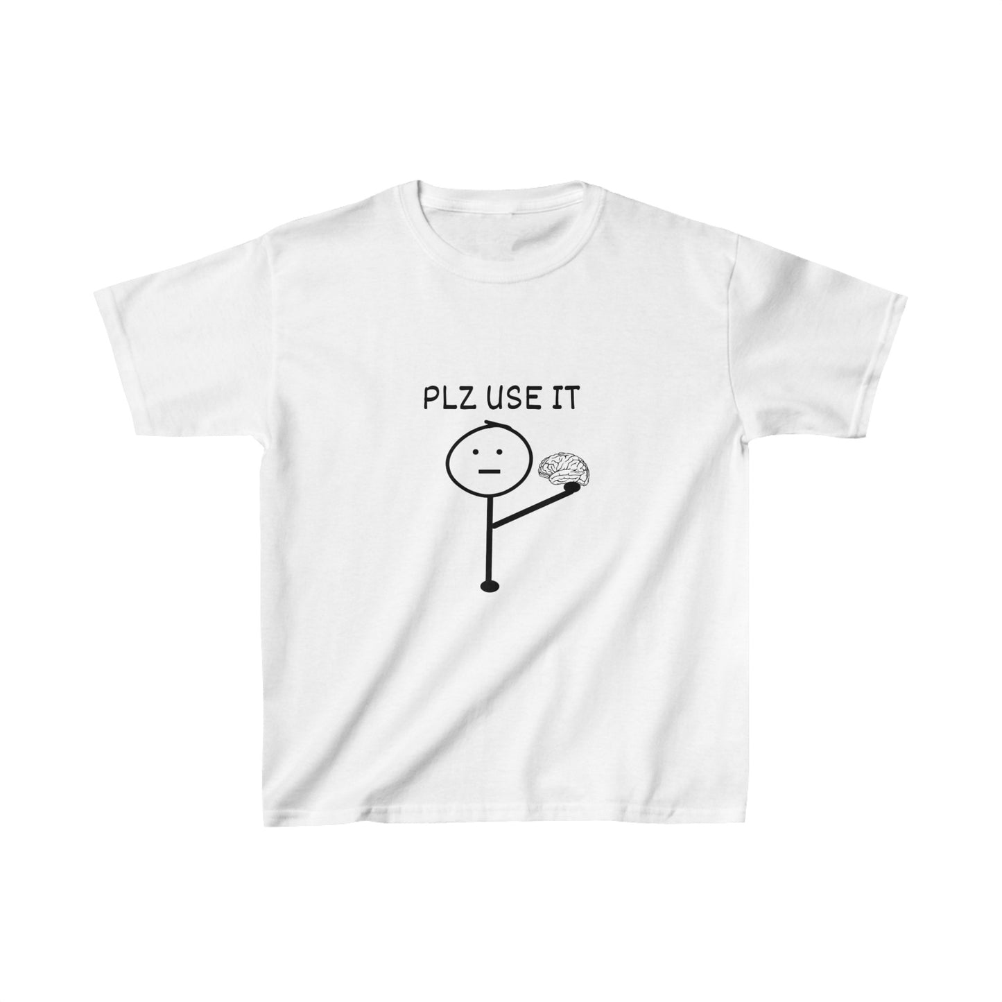 Kids Plz Use It Tee