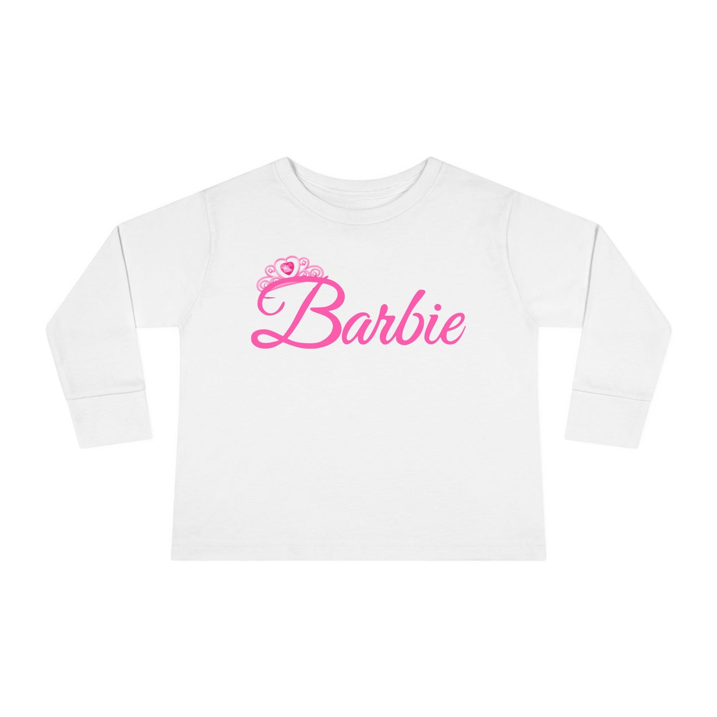 Barbie Crown Long Sleeve Tee